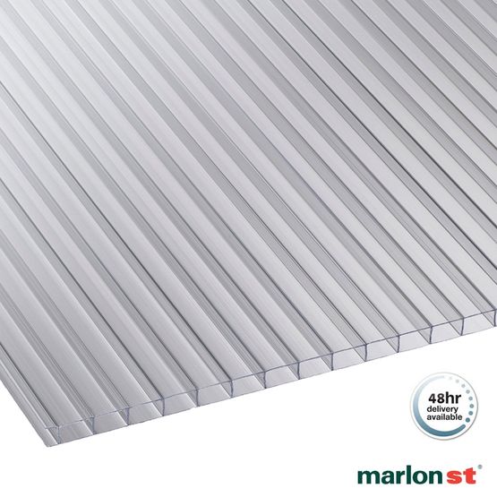 Marlon 4mm Horticultural Insulated Polycarbonate Sheet 1220mm x 610mm