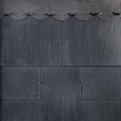 Mocha SS04S Spanish Natural Slate Roof Tile in Blue/Grey - 400mm x 250mm