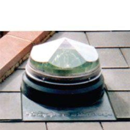 Diamond Dome Sunpipe 530mm Flat Felted Roof Kit