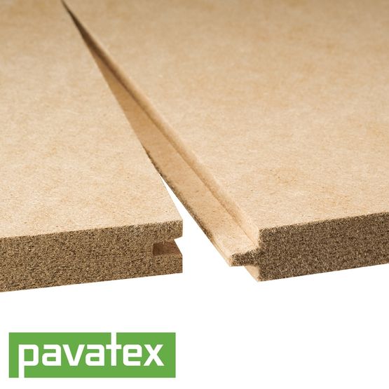 Pavatex Isolair Woodfibre Permeable Sarking Board 35mm - 1.86m2 Board