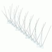 Defender 8 Medium Polycarbonate Pigeon Spikes - 1m (3x 330mm Sections)