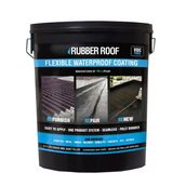 Rubber Roof Liquid Flexible Waterproof Coating - 5ltrs (Black)