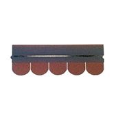 Roofing Superstore Scalloped Roofing Bitumen Felt Shingles in Red - 3m2 Pack