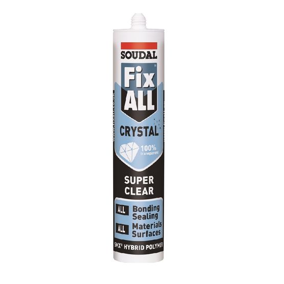 Video of Soudal Fix All Crystal Polymer - 290ml Tube