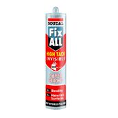 Soudal Fix All High Tack Invisible Polymer - 290ml Tube
