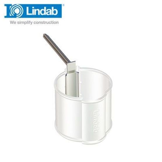 Lindab Round Spike for Pipe Holder 125mm Galvanised