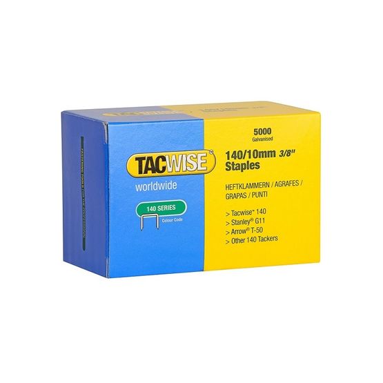Tacwise 10mm Staples 140 - Box of 5000
