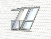 VELUX GDL SK19 SK0W224 CABRIO Balcony System for Tiles - 238cm x 252cm