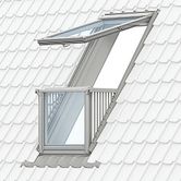 VELUX GDL PK19 SD0W001 CABRIO Balcony System for Tiles - 94cm x 252cm