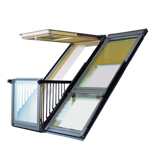 VELUX GDL PK19 SK0W224 CABRIO Balcony System for Tiles - 198cm x 252cm