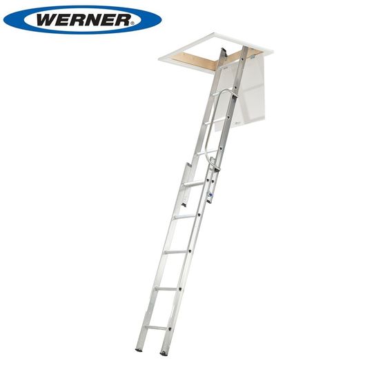 werner-76002-2-section-loft-ladder-with-handrail