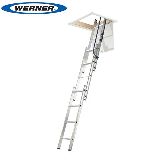 werner-76013-easytow-3-section-loft-ladder