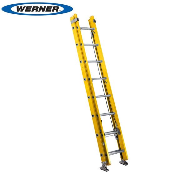 werner-77525-2.5m-alflo-fiberglass-trade-double-extension-ladder