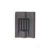 Harcon In-line Double Roman Roof Tile Vent - Grey