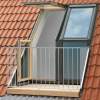 VELUX Twin Roof Terrace R/H for 8mm Slate GEL M08 SE0L223 158 x 245cm