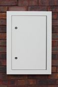 Electricity Meter Overbox Aluminium Architrave 700 x 500 x 50mm