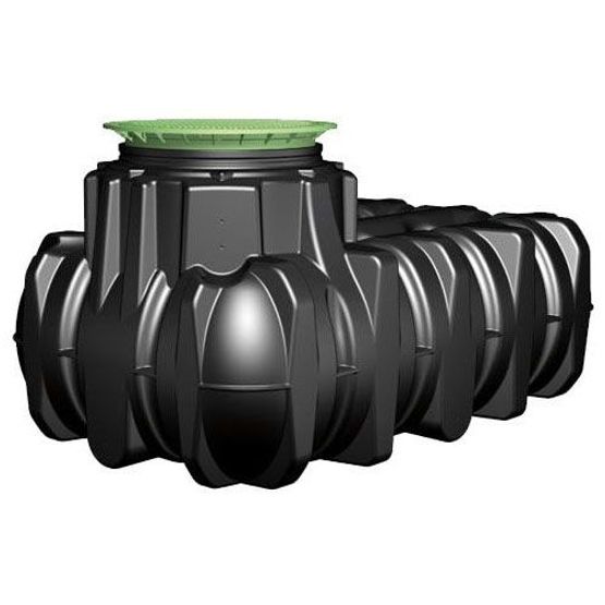 Video of Rainwater Harvesting Tank Low Profile 1500L Graf Platin Garden-Comfort