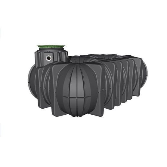 Video of Rainwater Harvesting Tank Low Profile 7500L Graf Platin Garden-Comfort