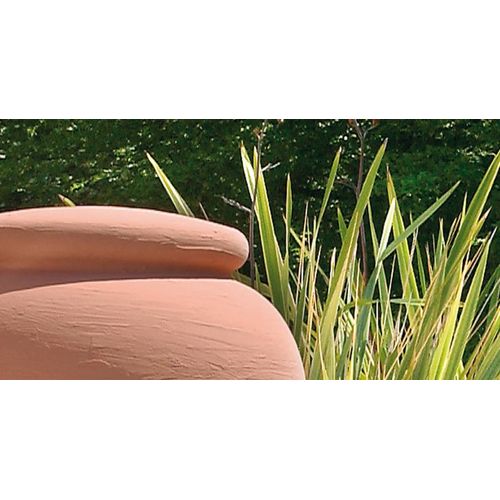 Garden Water Storage Tank Aboveground 500L Amphora - Terracotta
