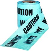 Underground Caution Warning Tape Blue Water Mains - 150mm x 365m