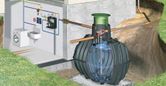 Rainwater Harvester Tank 2700L Graf Carat-S House-Professional