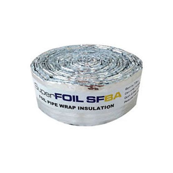 Pipe Insulation Bubble Wrap Superfoil SFBA - 8cm x 7.5m