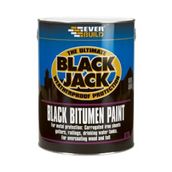Everbuild 901 Black Jack Black Bitumen Paint - 5 Litres