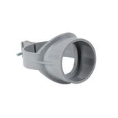 Soil Pipe Push Fit Strap On Boss 82.4mm - Grey