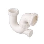 Plumbing Waste Pipe Two Piece Bath And Shower Trap 38mm Seal - 40mm