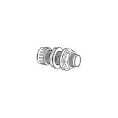 21.5mm Overflow Straight Compression Socket Tank Connector