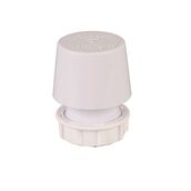 Plastic Waste Pipe Push Fit Air Admittance Valve 32mm - White