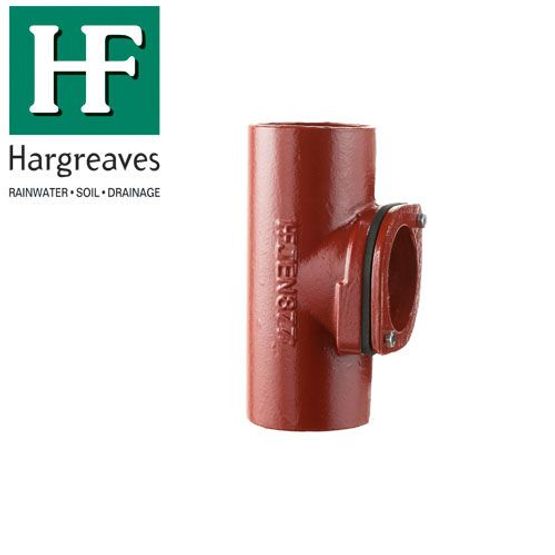 Cast Iron Soil Access Pipe With Round Door 100mm