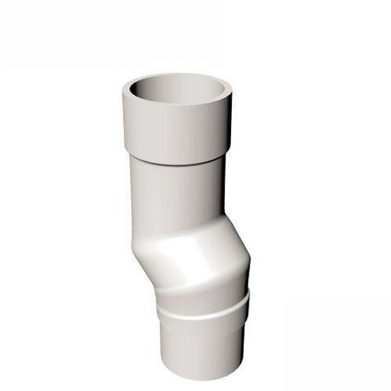 Freeflow Round Plastic Downpipe Mini Offset White