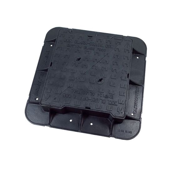 Manhole Cover and Frame 600L x 600W x 150H Cast Iron - F900 Class