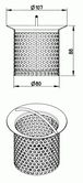 Blucher Small Filter Basket - 316 Grade Stainless Steel