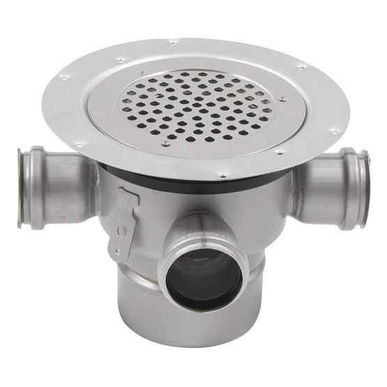 Video of Shower Drain Adjustable Circle Gully Stainless Steel 50mm Inlets-110mm