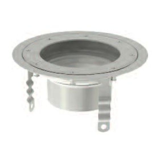 ACO Gully 157 Stainless Steel 304 Telescopic Circular Top 289mm