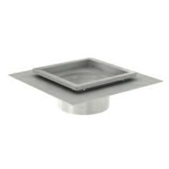 ACO Gully 218 Stainless Steel 316 Telescopic Square Drainage Top 300mm