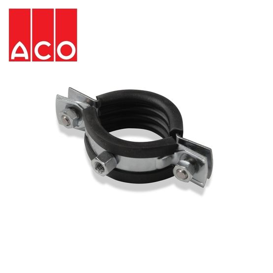 ACO Galvanised Steel Support Bracket with EPDM Infill - 110mm