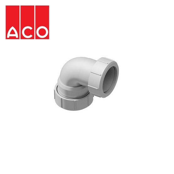 ACO Shower Gully 2Inch Multifit 90dg Bend