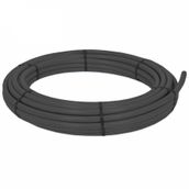 Water Supply Pipe MDPE Black Pipe Coil - 25mm x 100m