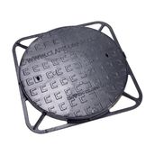 Clark Drain B125 Class Cast Iron Access Manhole Cover 600mm Diameter