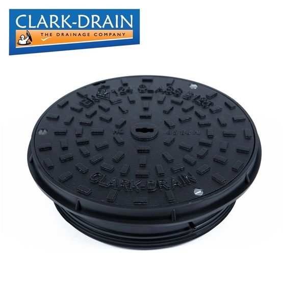 clark-drain-b125-cast-iron-manhole-cover-frame-300-30mm