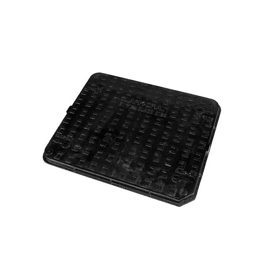 Manhole Cover and Frame 750L x 600W x 40H Cast Iron - B125 Load Class