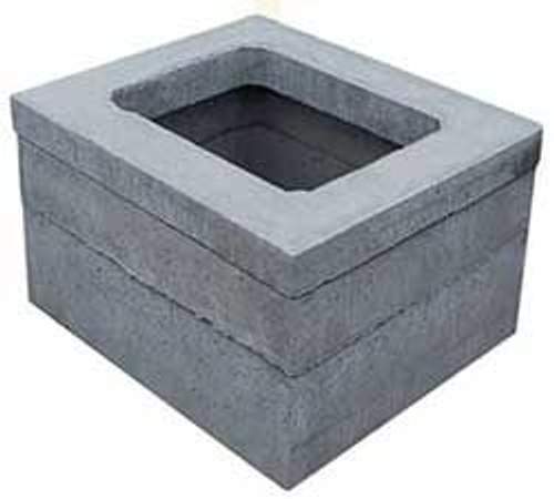 Concrete Section 1200 x 750mm Biscuit Top Section 600 x 600mm Opening