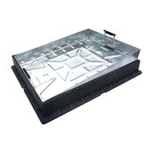 Recessed Manhole Cover & Frame for Block Paving 600 x 450mm - 10 Tonne