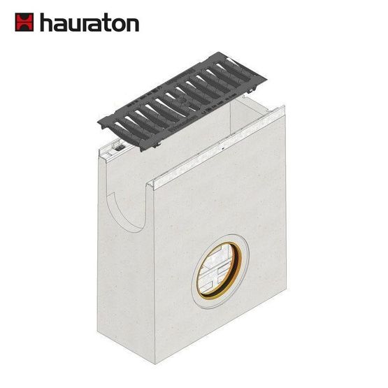 Hauraton Channel Drain Slotted Iron Grating Trash Box KS150 - D400