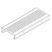Harmer Modular Stainless Steel Channel Drain Quattro Grating A15 - 1000mm