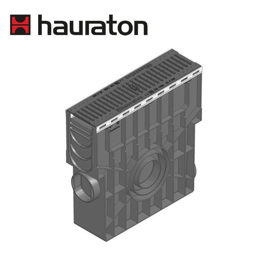 Hauraton Channel Drain Heelsafe Grate Trash Box Recyfix Plus100 - C250