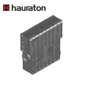 Hauraton Channel Drain Heelsafe Grate Trash Box Recyfix Plus100 - D400